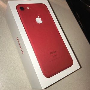 Red iPhone 7